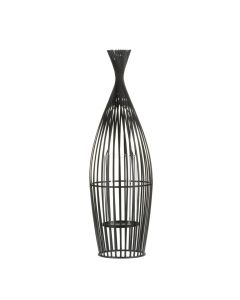 LARGE WIRE CANDLEHOLDER